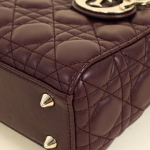 Christian Dior Burgundy My ABCDior Lady Dior Small Bag