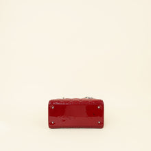 Christian Dior Cherry Red Medium Lady Dior Bag