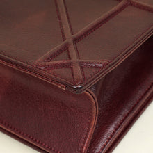 Christian Dior Burgundy Diorama Flap Medium Shoulder Bag