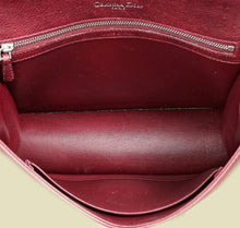 Christian Dior Burgundy Diorama Flap Medium Shoulder Bag