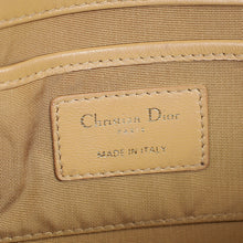 Christian Dior Beige Lady Dior Convertible Chain Clutch