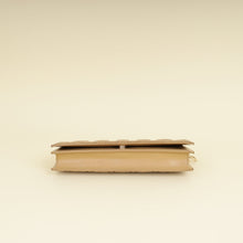 Christian Dior Beige Lady Dior Convertible Chain Clutch