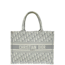 Christian Dior Gray Oblique Book Tote Medium Bag