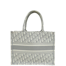 Christian Dior Gray Oblique Book Tote Medium Bag