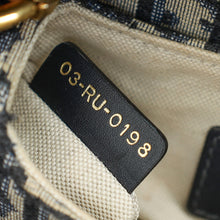 Christian Dior Navy Blue Oblique Saddle Mini Bag