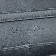 Christian Dior Dark Grey Diorama Micro Cannage Wallet On Chain