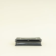 Christian Dior Dark Grey Diorama Micro Cannage Wallet On Chain