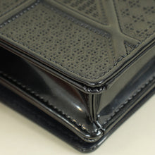 Christian Dior Dark Grey Diorama Micro Cannage Wallet On Chain
