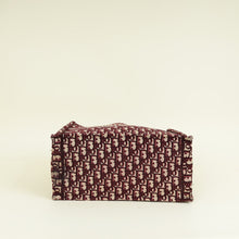 Christian Dior Burgundy Oblique Book Tote Medium Bag