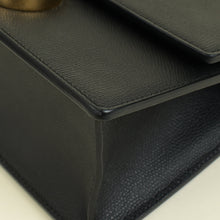 Christian Dior Black 30 Montaigne Chain Shoulder Bag