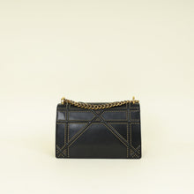 Christian Dior Black Diorama Studded Medium Bag