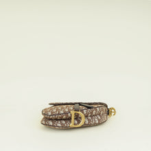 Christian Dior Brown Oblique Saddle Medium Bag