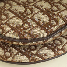 Christian Dior Brown Oblique Saddle Medium Bag
