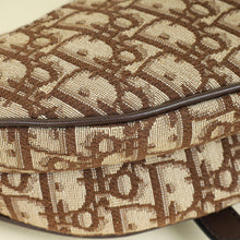 Christian Dior Brown Oblique Saddle Medium Bag