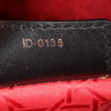 Christian Dior Black Lady Dior Medium Bag