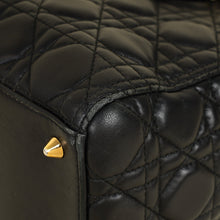Christian Dior Black Lady Dior Medium Bag
