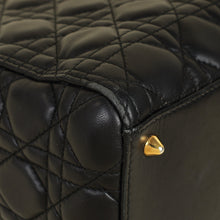 Christian Dior Black Lady Dior Medium Bag