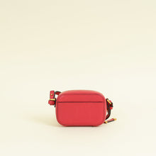 Christian Dior Red Mini Saddle Shoulder Strap Pouch