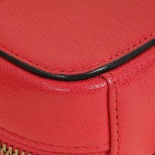 Christian Dior Red Mini Saddle Shoulder Strap Pouch