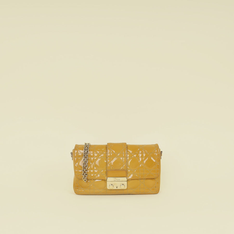 Christian Dior Beige Miss Dior Promenade Crossbody Clutch Bag