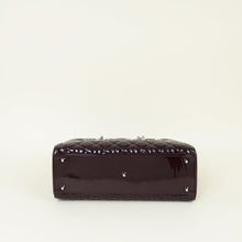 Christian Dior Wine Lady Dior Large Bag