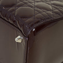 Christian Dior Wine Lady Dior Large Bag