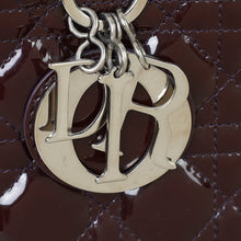 Christian Dior Wine Lady Dior Large Bag