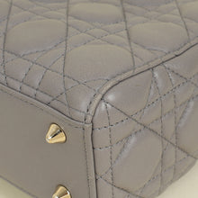 Christian Dior Grey My ABCDior Lady Dior Small Bag