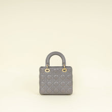 Christian Dior Grey Lady Dior My ABCDior Small Bag