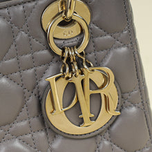 Christian Dior Grey Lady Dior My ABCDior Small Bag