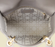 Christian Dior Grey Lady Dior My ABCDior Small Bag
