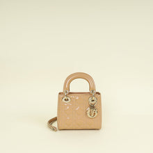 Christian Dior Beige Lady Mini Dior Chain Bag
