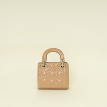Christian Dior Beige Lady Mini Dior Chain Bag