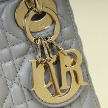 Christian Dior Grey Lady Mini Dior Chain Bag