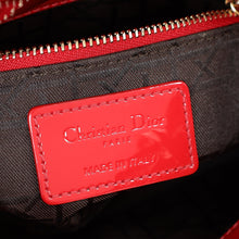 Christian Dior Red Lady Dior Mini Strap Bag