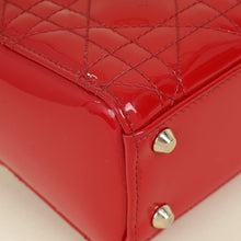 Christian Dior Red Lady Dior Mini Strap Bag