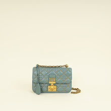 Christian Dior Grey Cannage Studded DiorAddict Flap Bag