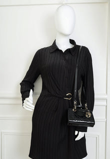 Christian Dior Black Lady D-Joy Micro Bag