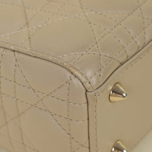 Christian Dior Dark Beige Lady Dior Small Bag