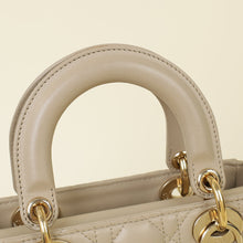 Christian Dior Dark Beige Lady Dior Small Bag