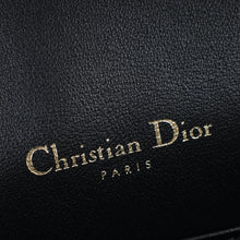 Christian Dior Black Lady Dior Chain Pouch