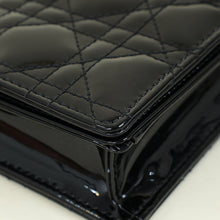 Christian Dior Black Lady Dior Chain Pouch