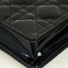 Christian Dior Black Lady Dior Chain Pouch