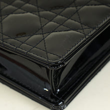 Christian Dior Black Lady Dior Chain Pouch