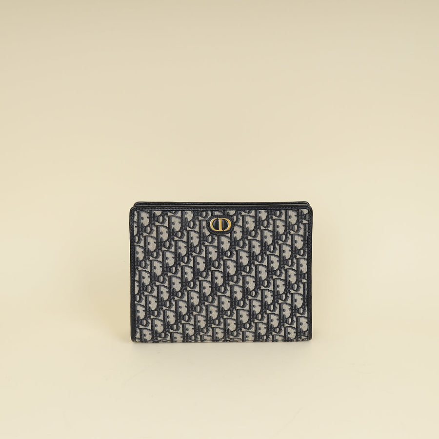 Christian Dior Blue 30 Montaigne Dea Pouch