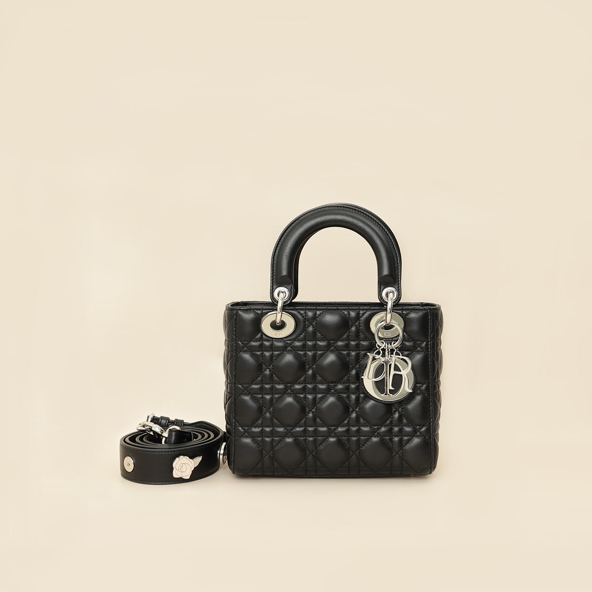 Christian Dior Black Lady Dior My ABCDior Small Bag