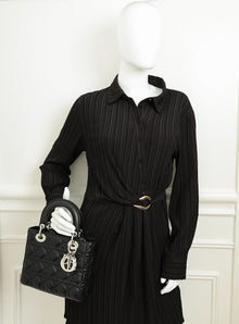 Christian Dior Black Lady Dior My ABCDior Small Bag