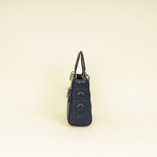 Christian Dior Navy My ABCDior Lady Dior Small Bag
