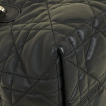 Christian Dior Black Macrocannage Toujours Small Tote Bag