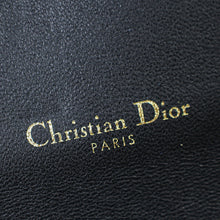 Christian Dior Black Saddle Wallet on Chain